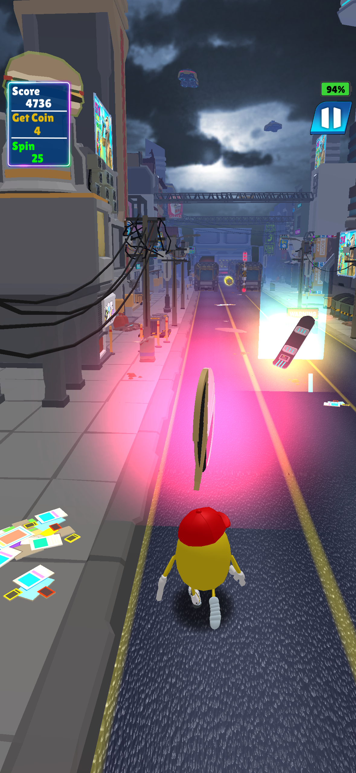 MeteonRun gameplay